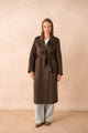 Manteau Leya - Marron