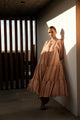 Robe Alméra - Orange Rayé
