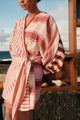 Robe Elvire - Rose rayé précommande le 15/06