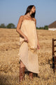 Robe Jade - Ocre Carreaux