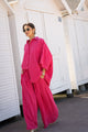 Ensemble Ottoline - Fuschia Carreaux pré-commande 10/08