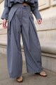 Pantalon Chester - Bleu carreaux