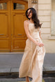 Robe Linely - Beige rayé