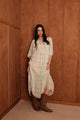 Robe Maya - Jaune carreaux