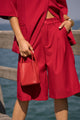 Bermuda Vito - Rouge