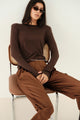Top Lucie - Marron foncé