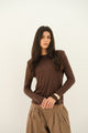 Top Lucie - Marron